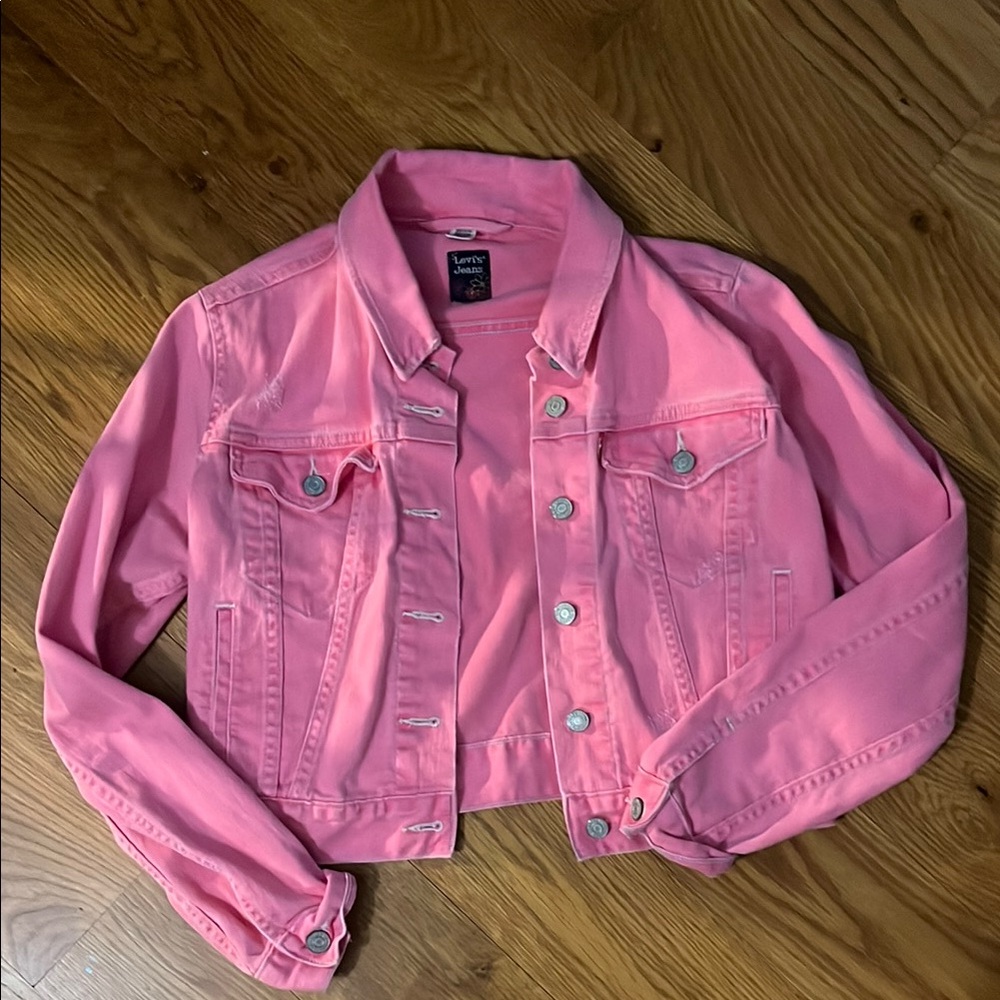 Levi's Vintage Pink Jean Jacket